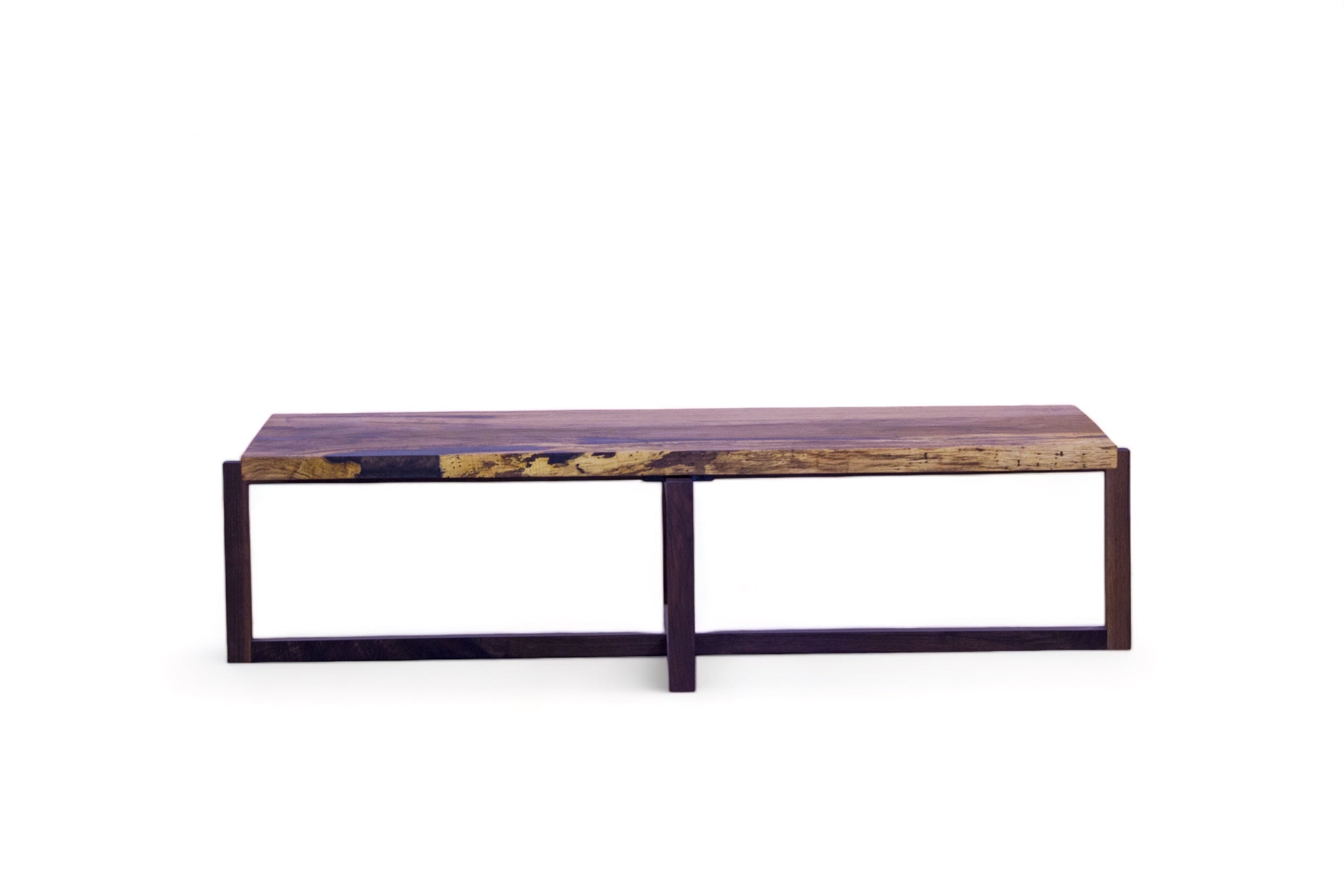 Minimalist rectangular coffee table